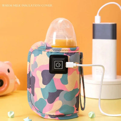 Bottle Thermal Warmer Bag - Portable Insulated Baby Bottle Keeper