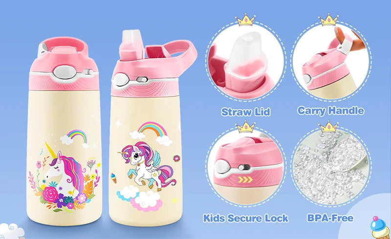 Thermal Bottle – Unicorn Water Bottle