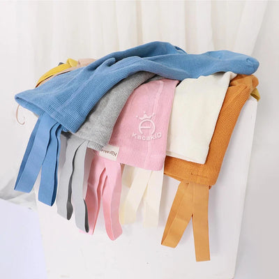 Baby Suspender Knit Tights - 0-3 Years