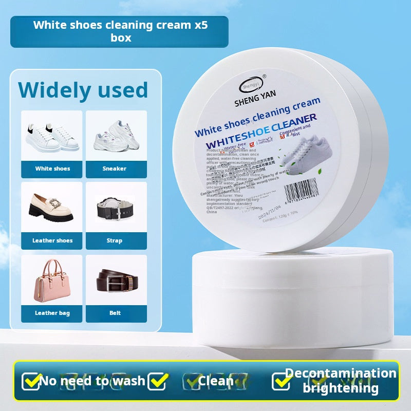 🧴  White Shoe Cleaning Cream