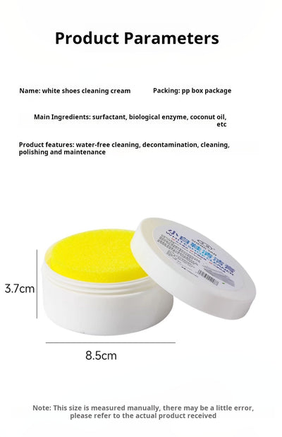 🧴  White Shoe Cleaning Cream