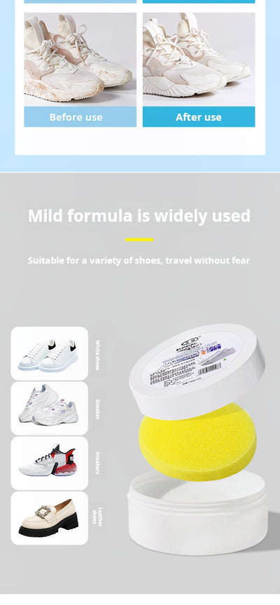 🧴  White Shoe Cleaning Cream