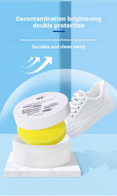 🧴  White Shoe Cleaning Cream